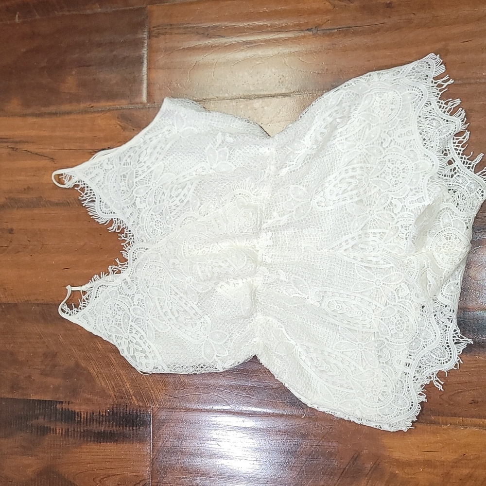 White Romper